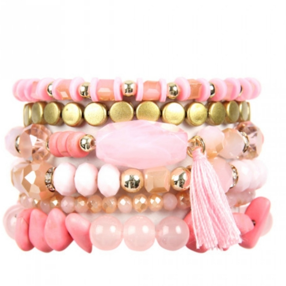 Pinkalicious bracelet set